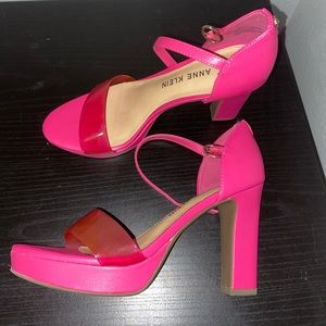 Hot pink heels